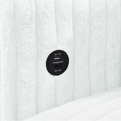 Sofá seccional de cama con cama extraíble y espacio de almacenamiento Sillón salón y puerto de carga USB, tejido de corduroy beige